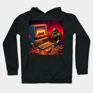 Mini Doom Guy PC Hoodie